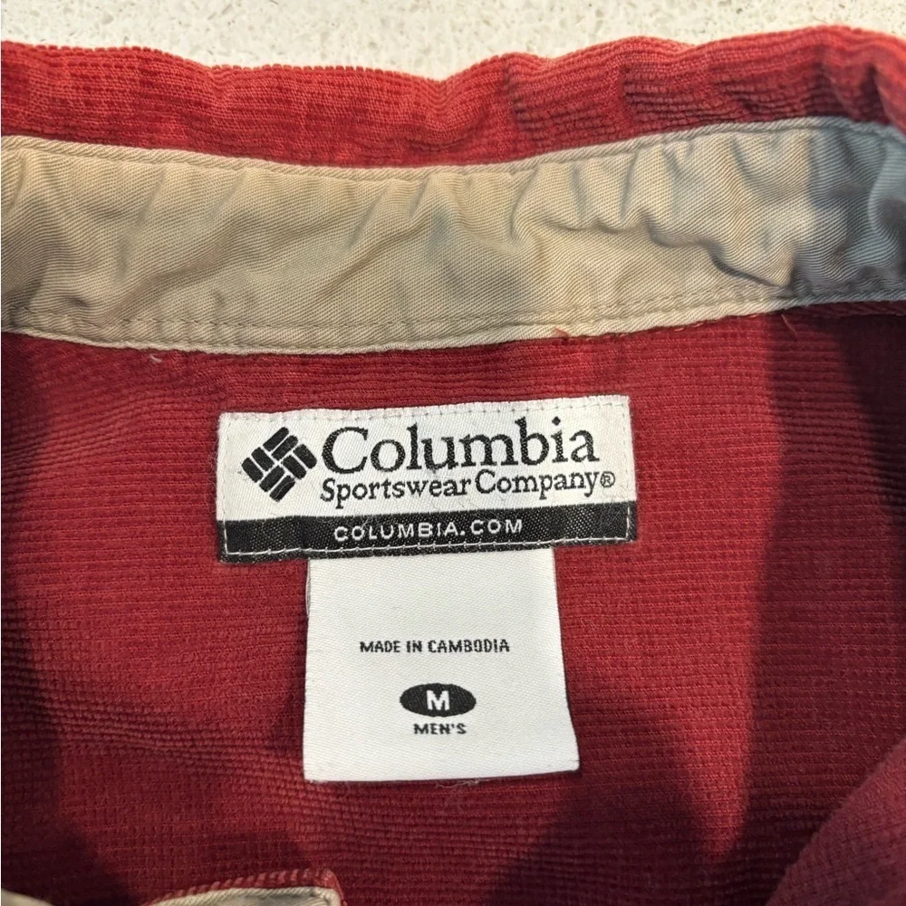 Columbia Corduroy Shirt, Men’s size M
